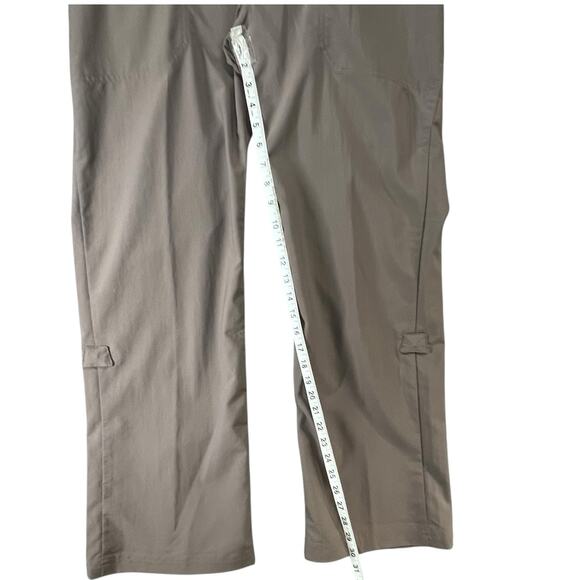 Patagonia Inter Continental Pants 10 Brown Convertible Roll Up Hiking Gorpcore - Picture 9 of 15